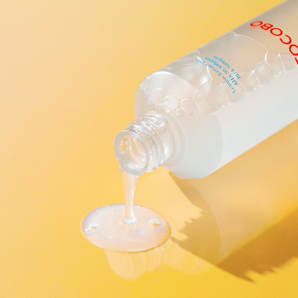 Tocobo AHA BHA Lemon Facial Toner For Bright & Clear Skin 150ml 