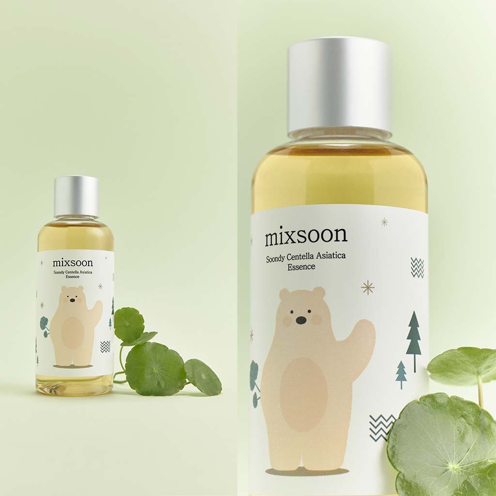 Mixsoon Soondy Centella Asiatica Facial Essence For Intense Hydration 100ml