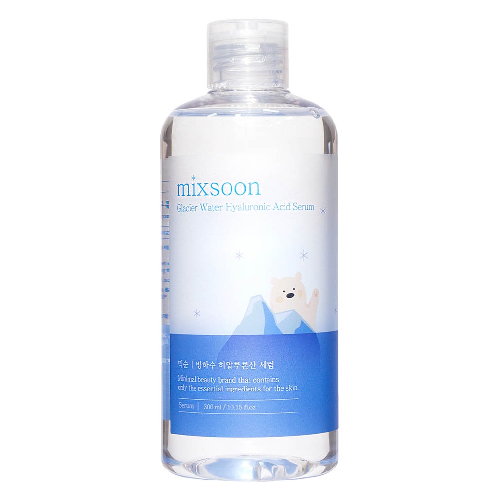 Mixsoon Glacier Water Hyaluronic Acid Facial Serum For Dry & Dehydrated Skin 300ml