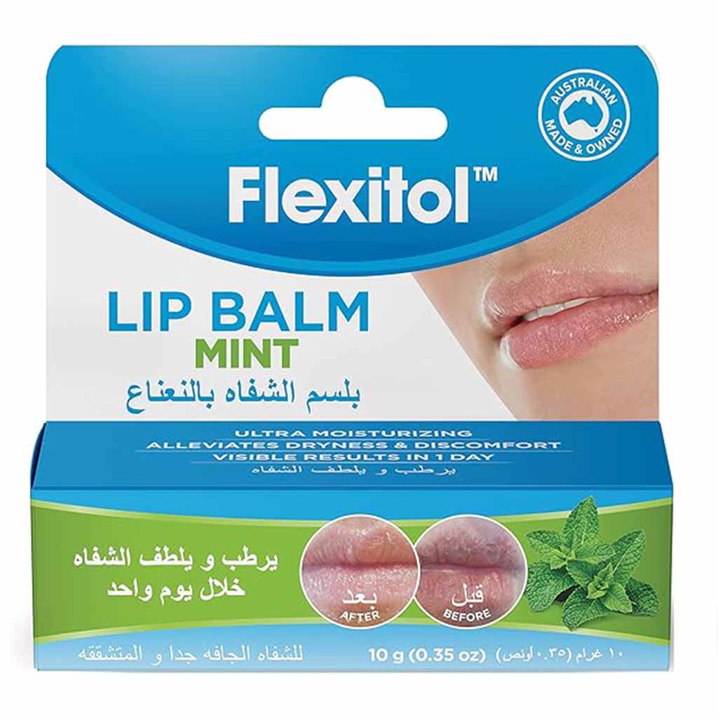 Flexitol Lip Balm For Very Dry Lips - Mint 10g