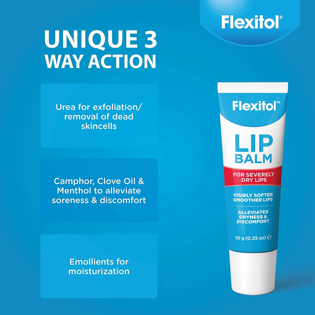 Flexitol Lip Balm For Very Dry & Sensitive Lips 10g