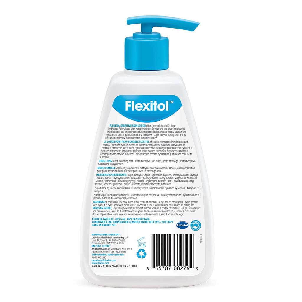 Flexitol Hydrating Skin Lotion For Sensitive Skin 250ml