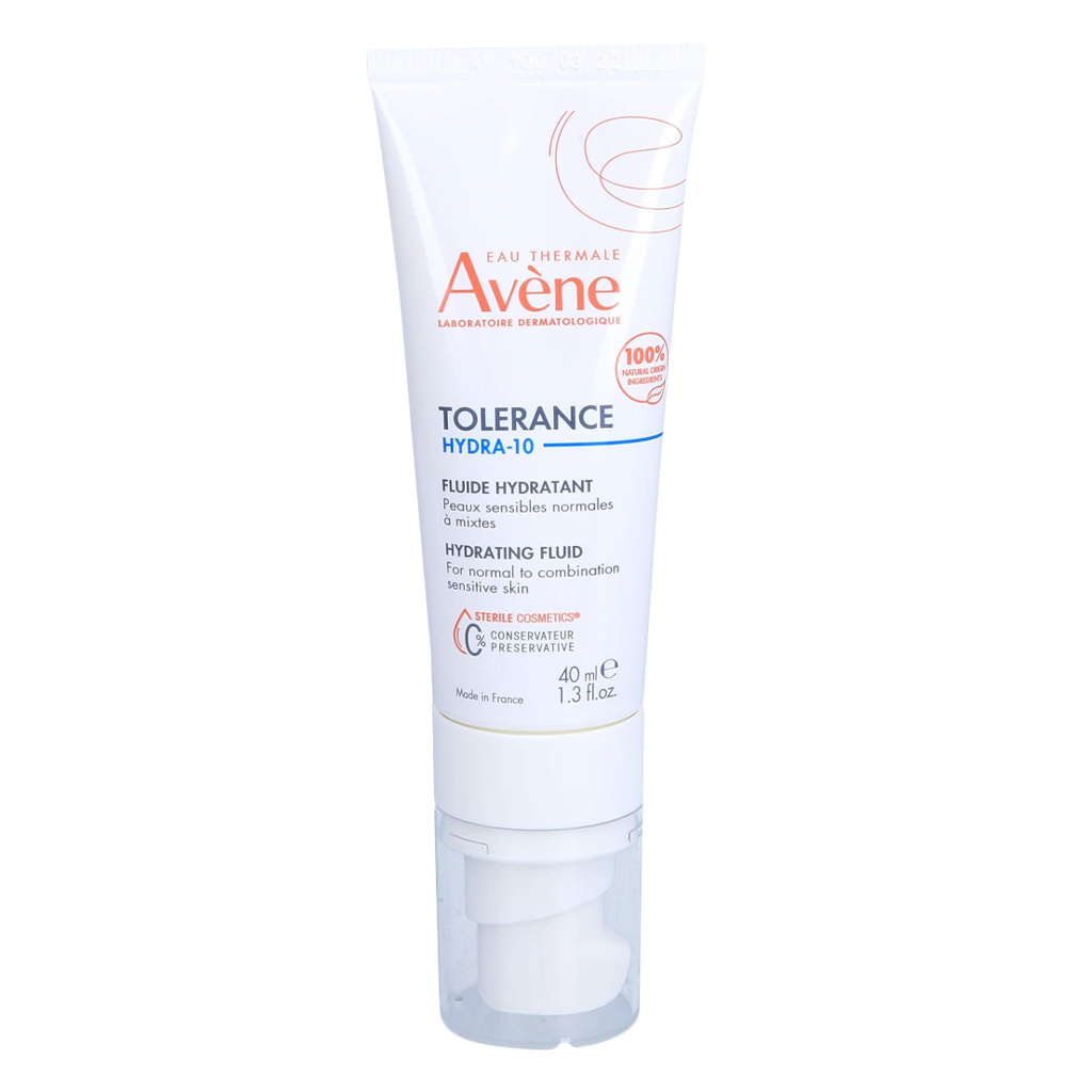Avene Tolerance Hydra-10 Hydrating Fluid For Normal To Combination Skin 40ml