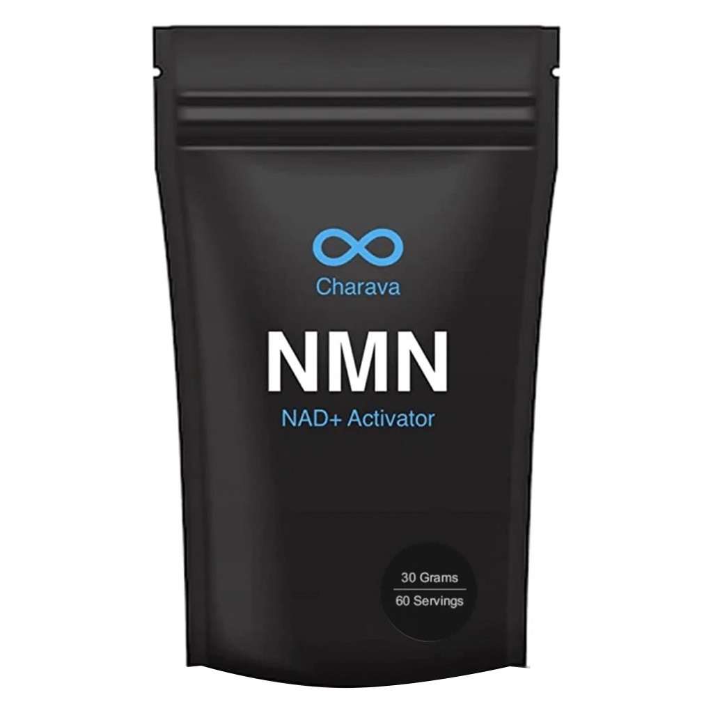 Charava NMN Antiaging Supplement NAD+ Activator Powder 30g - 60 Servings 