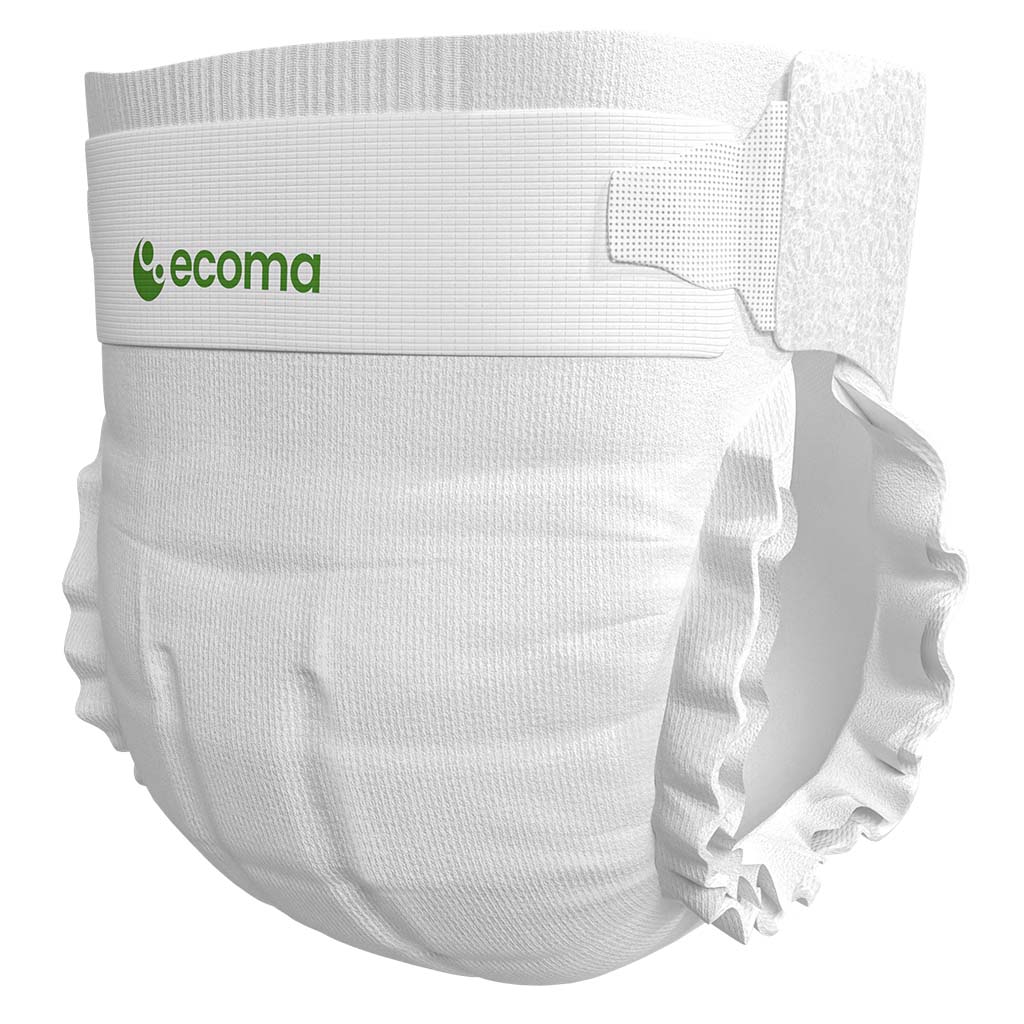 Ecoma Signature Care Baby Diapers, Medium Size, 6-11 Kg, Pack of 28's