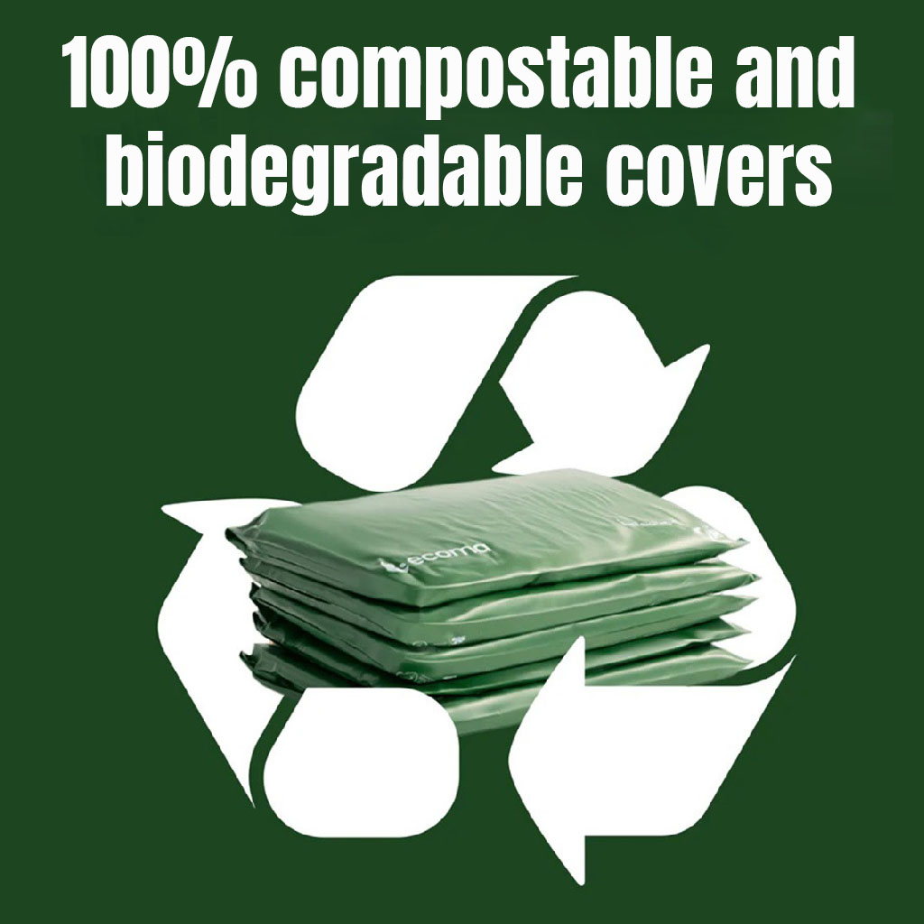 Ecoma Signature Care Baby Diapers, Large Size, 10-15 Kg, Pack of 26's