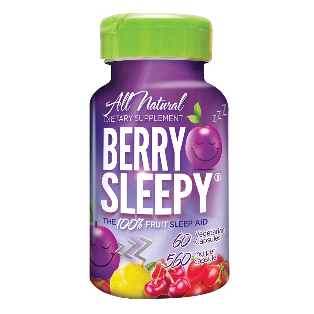 Pharmaxxi Berry Sleepy Fruit Based Supplement Capsules For Sleep Support, Pack of 60’s
