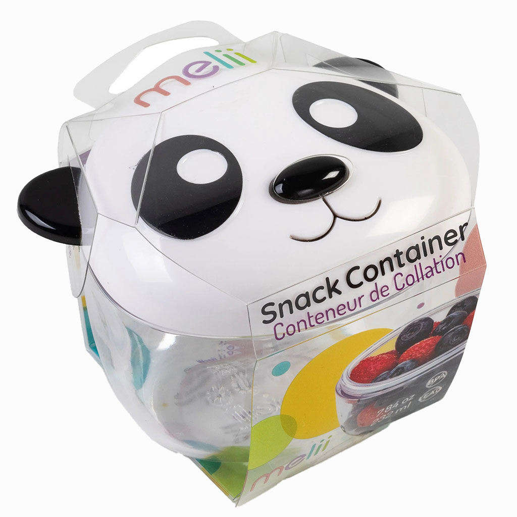 Melii Kids Snack Container - Panda 232 ml, Pack of 1's