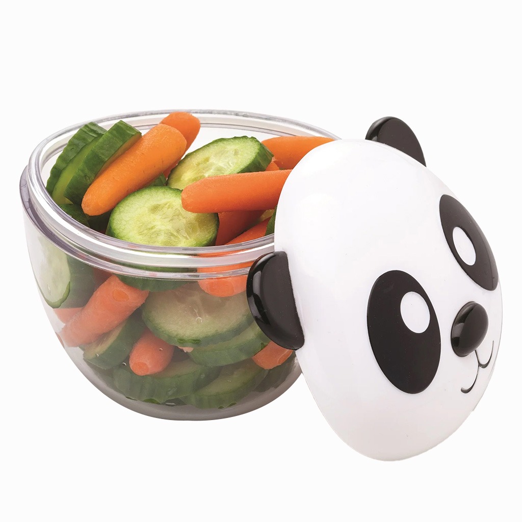 Melii Kids Snack Container - Panda 232 ml, Pack of 1's