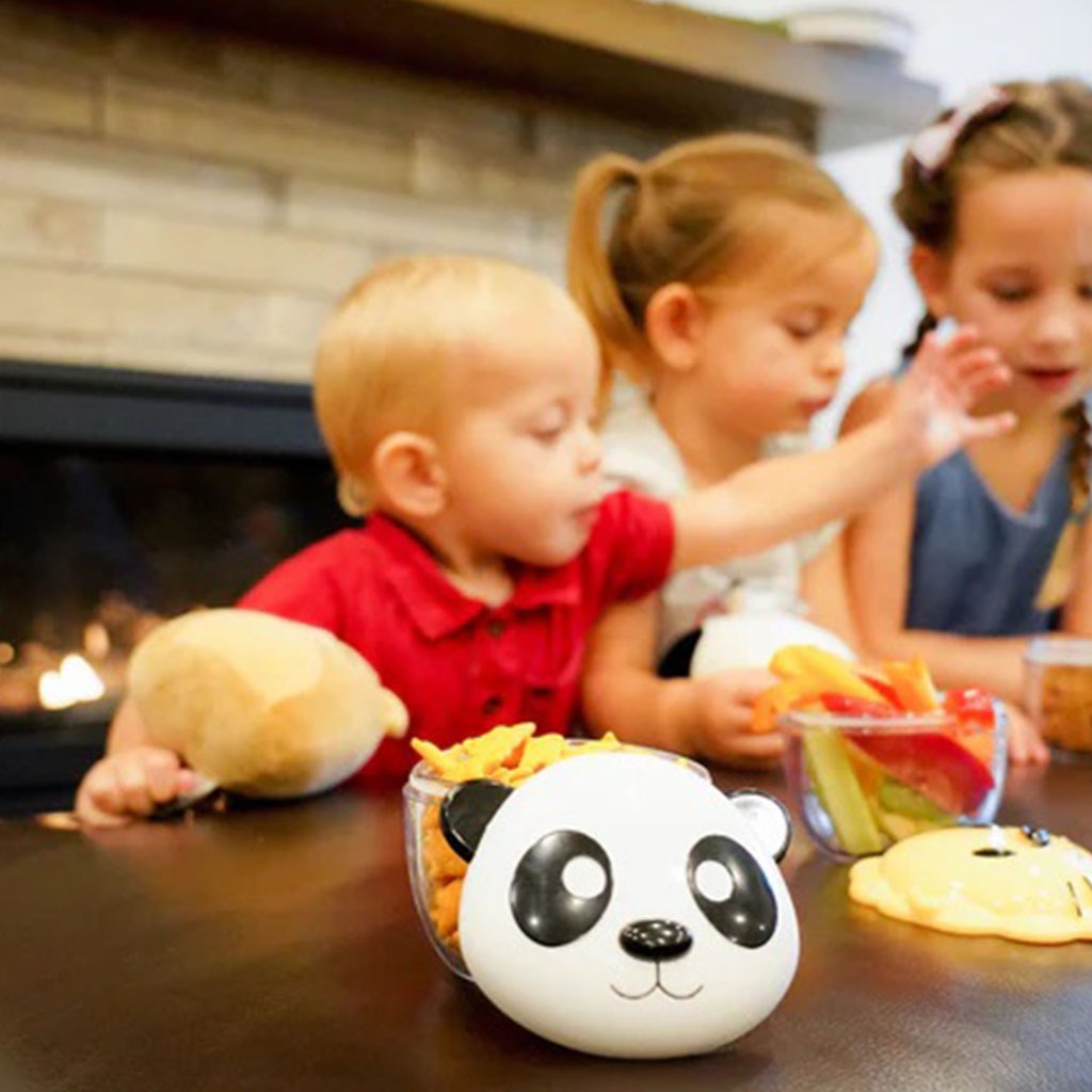 Melii Kids Snack Container - Panda 232 ml, Pack of 1's