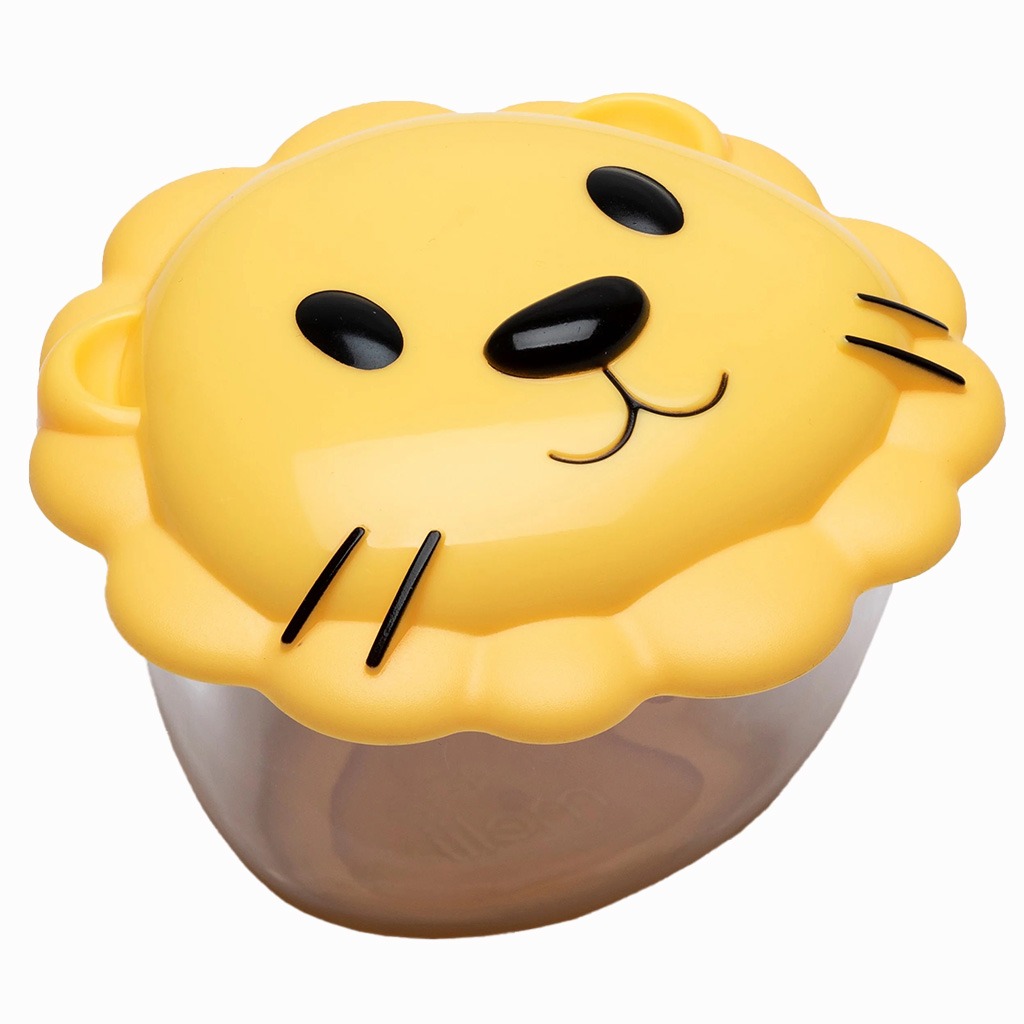 Melii Kids Snack Container - Lion 232 ml, Pack of 1's