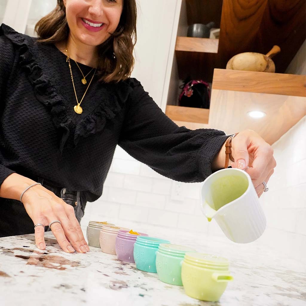 Melii Snap & Go Pods Baby Storage Containers - Multicolored 60ml, Pack of 6’s