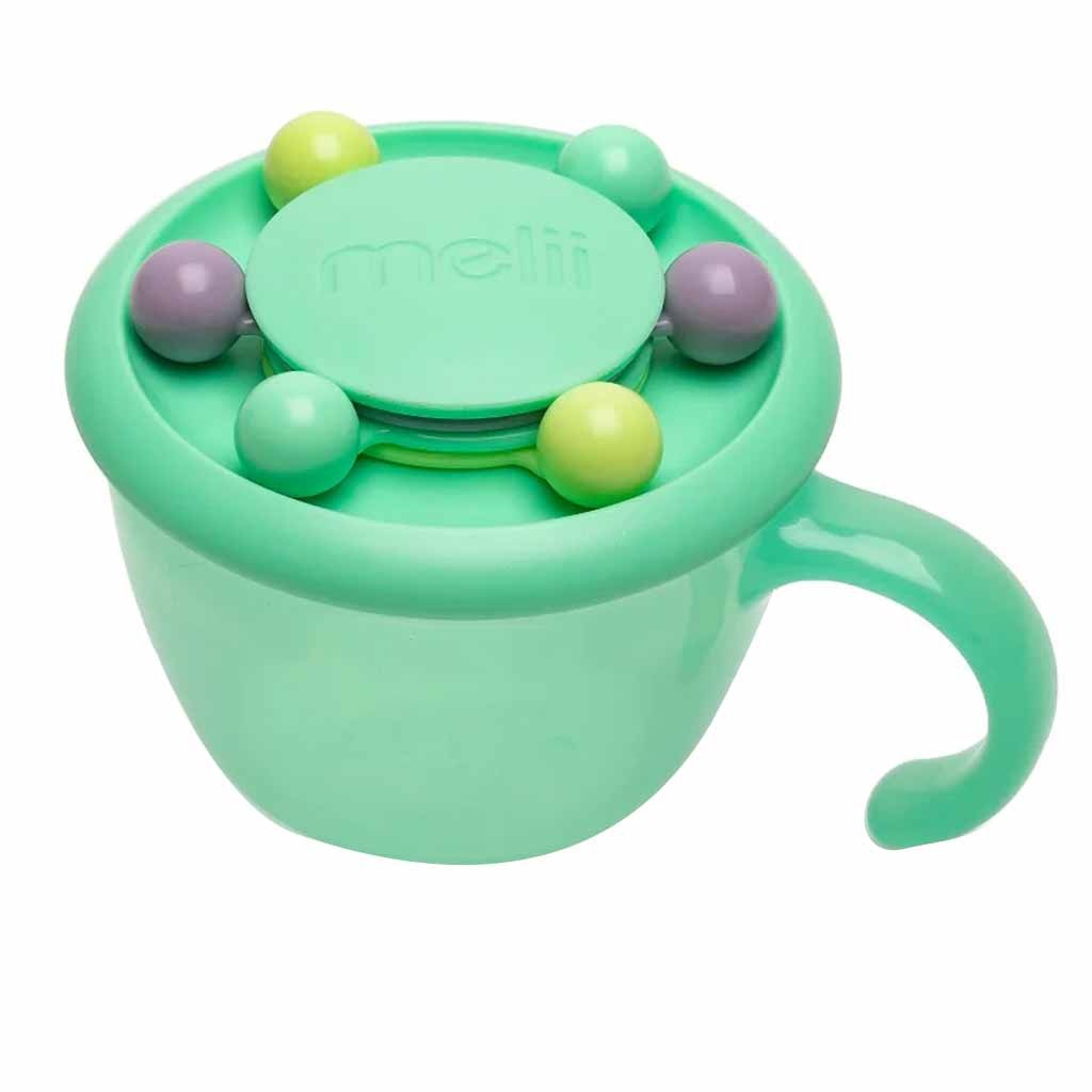 Melii Abacus Kids Snack Container For 12+ Months - Mint Color, 200g