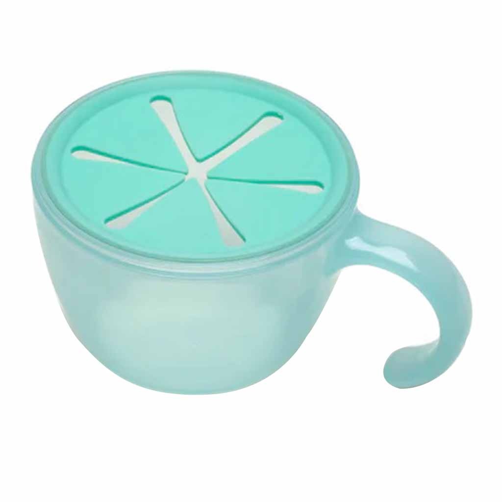 Melii Abacus Kids Snack Container For 12+ Months -Turquoise Color, 200g 