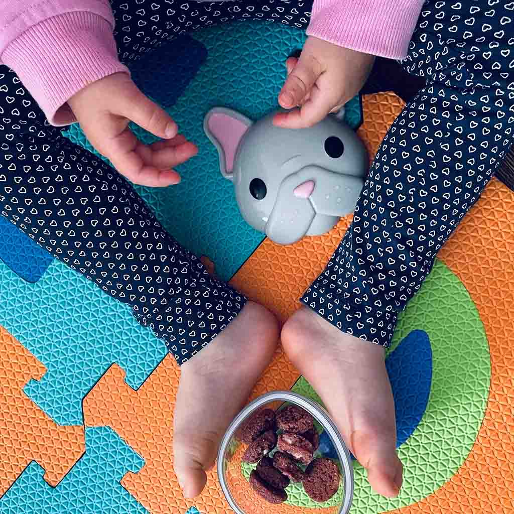 Melii Kids Snack Container - Brown Bear 232 ml, Pack of 1's