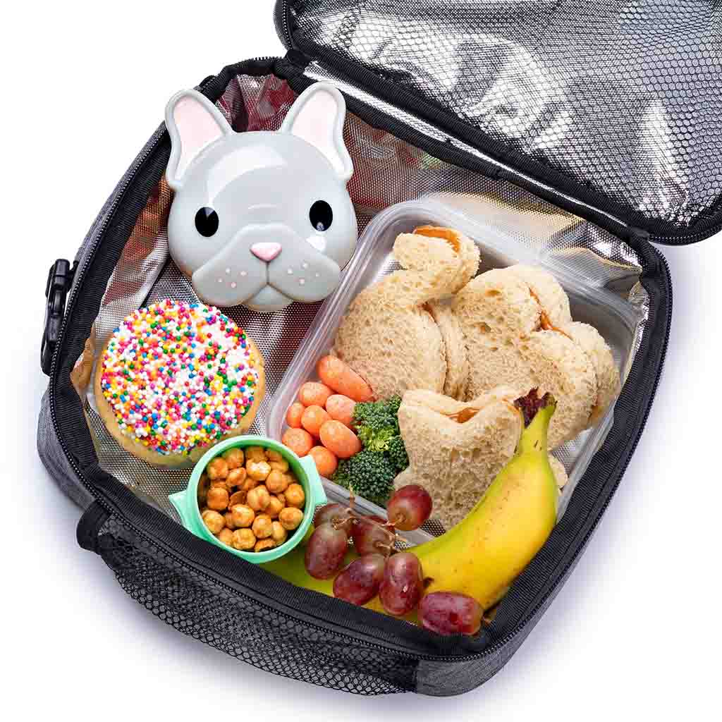 Melii Kids Snack Container - Brown Bear 232 ml, Pack of 1's