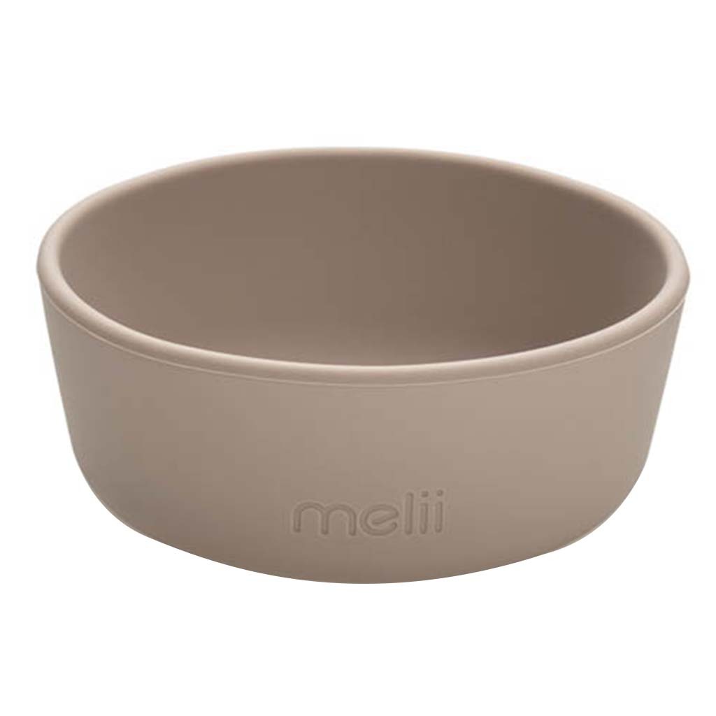 Melii Baby Feeding Silicone Plate, Bowl & Cup 3 Piece Meal Set, Color - Pink, Purple, Grey 