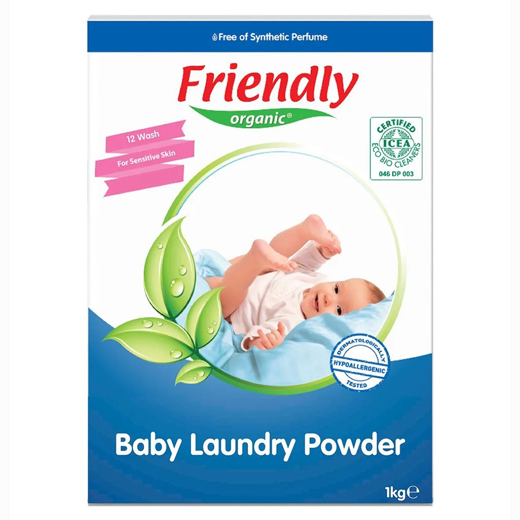 Friendly Organic Baby Laundry Detergent Powder 1kg