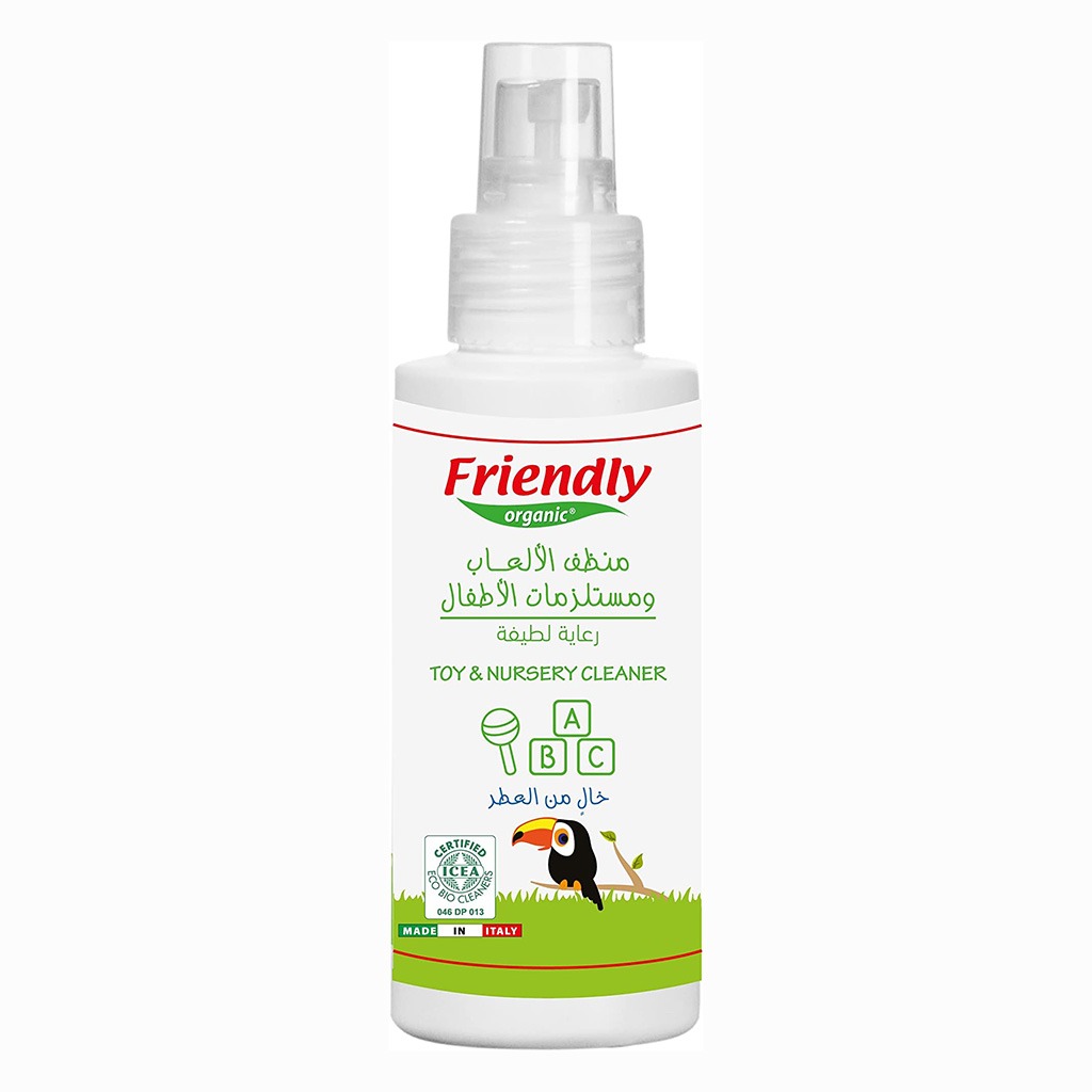 Friendly Organic Baby Toy & Nursery Fragrance Free Cleaner 100ml 