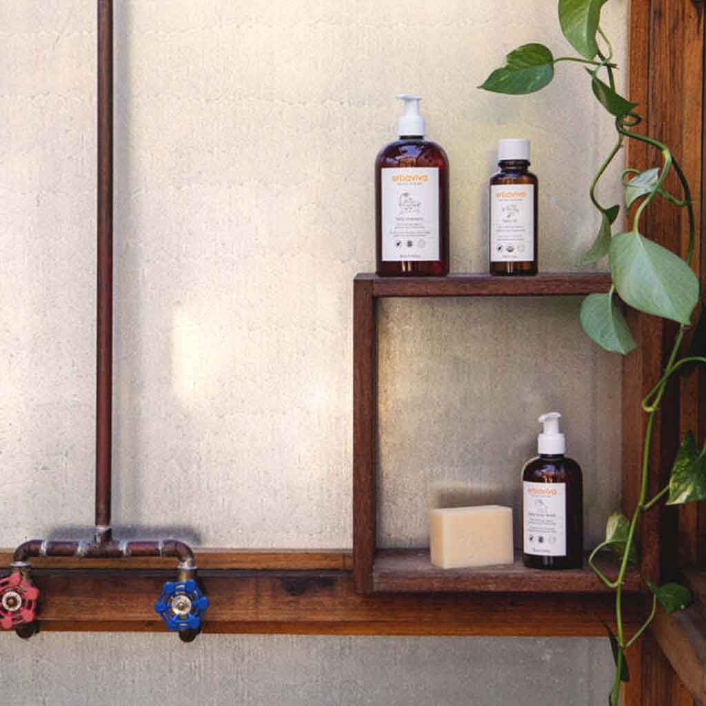 Erbaviva Organic Skincare Travel Baby Body Wash With Chamomile & Mandarin 58ml