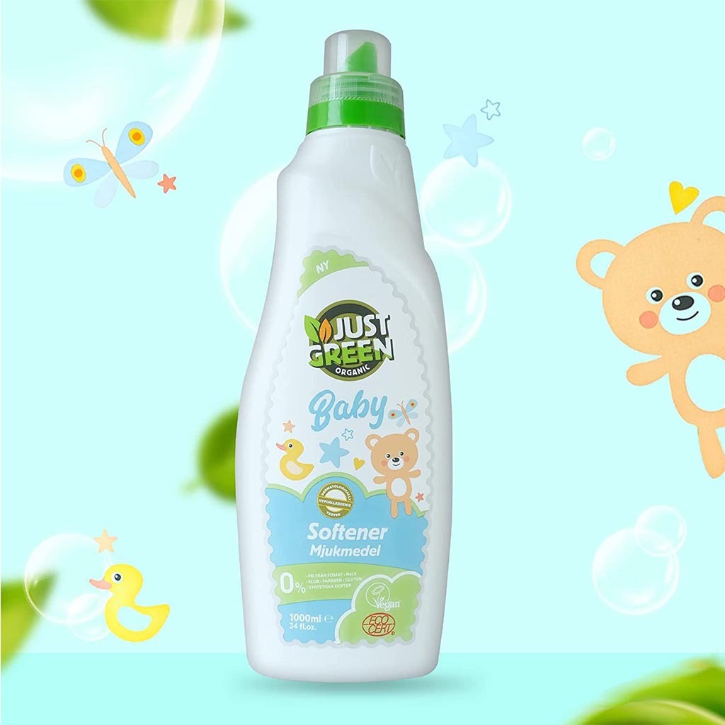 Just Green Organic Baby Laundry Herbal Softener 1000ml