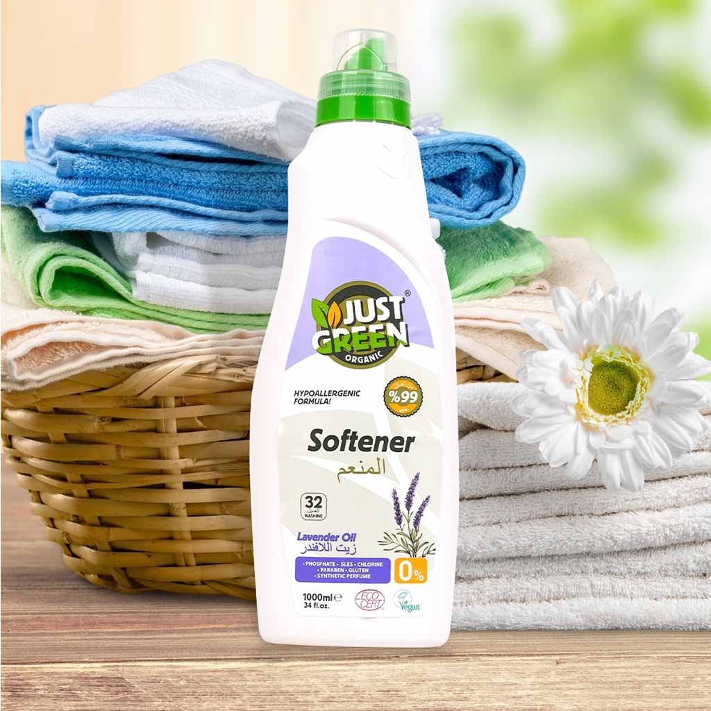 Just Green Organic Baby Fabric Lavender Oil Softener 1000ml 