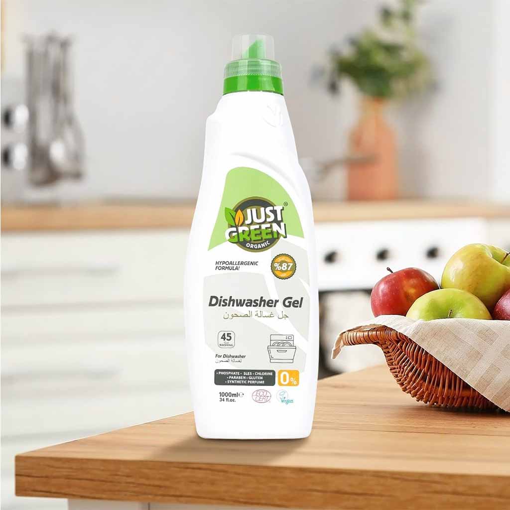 Just Green Organic Dishwashing Gel 1000ml