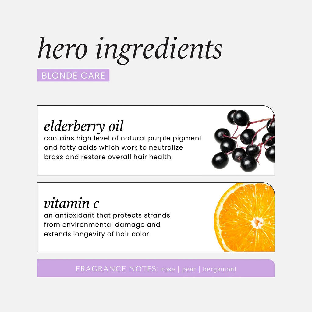 Hask Blonde Care Purple Toning Hair Shampoo For All Shades of Blonde 355ml