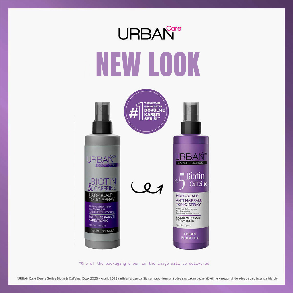 Urban Care Expert Series No 5 Biotin & Caffeine Anti Hair Fall Tonic Spray 200ml