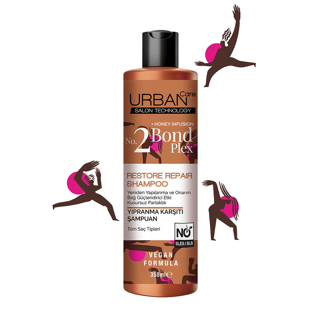 Urban Care Honey Infusion No 2 Bond Plex Restore Repair Hair Shampoo 350ml