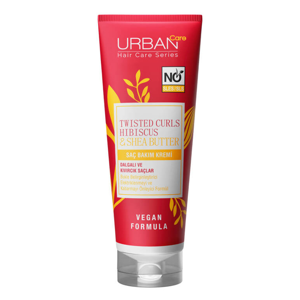 Urban Care Twisted Curls Hibiscus & Shea Butter Hair Care Conditioner 250ml 