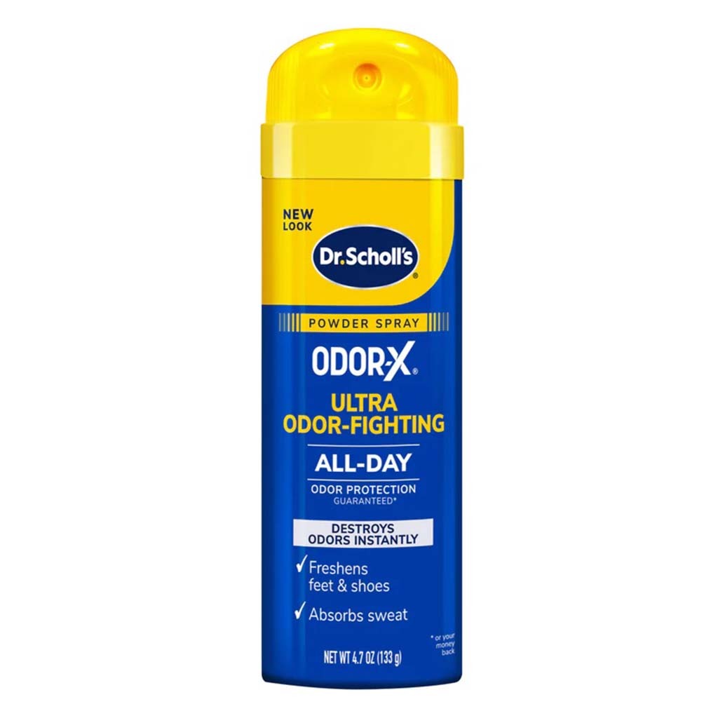 Dr. Scholl's Odor-x Ultra Odor-Fighting Foot Powder Spray 133g