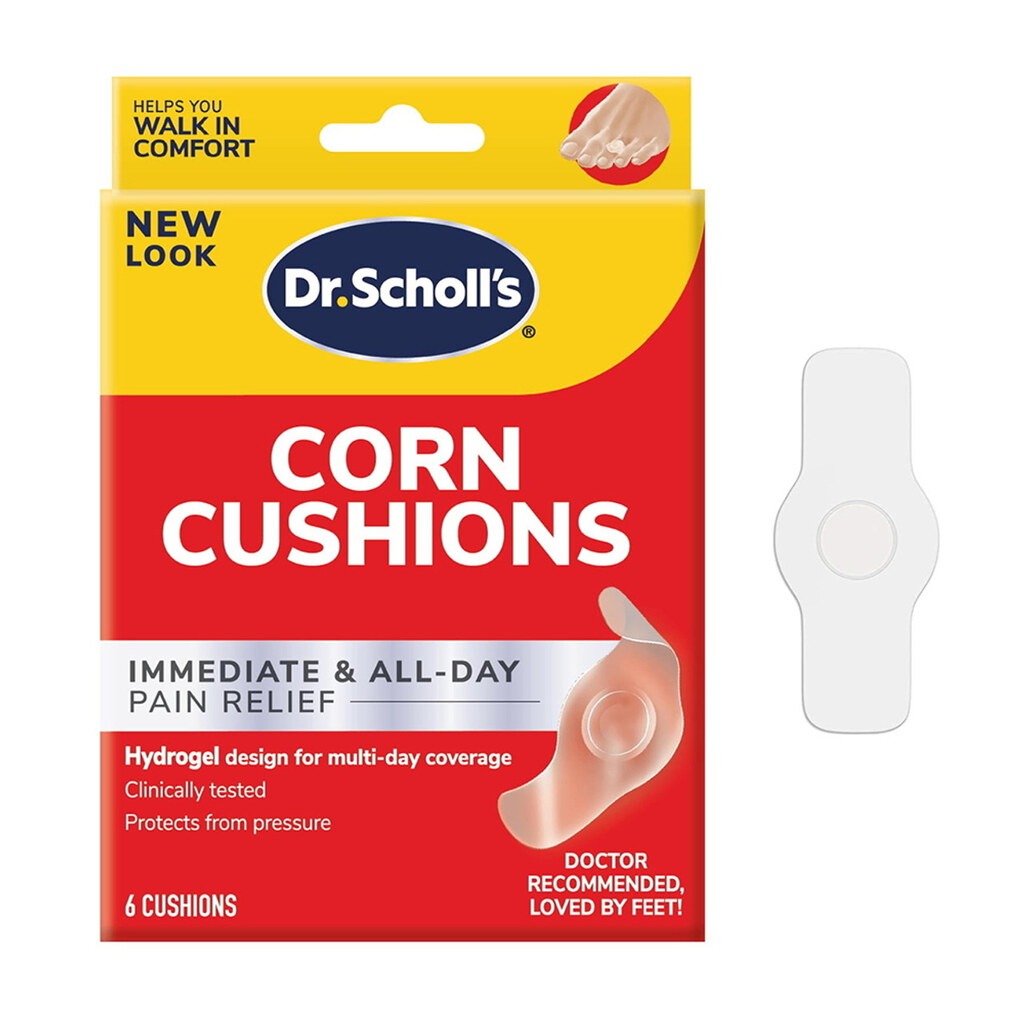Dr. Scholl's Foot Care Corn Cushions For Immediate Pain Relief, Pack of 6’s 