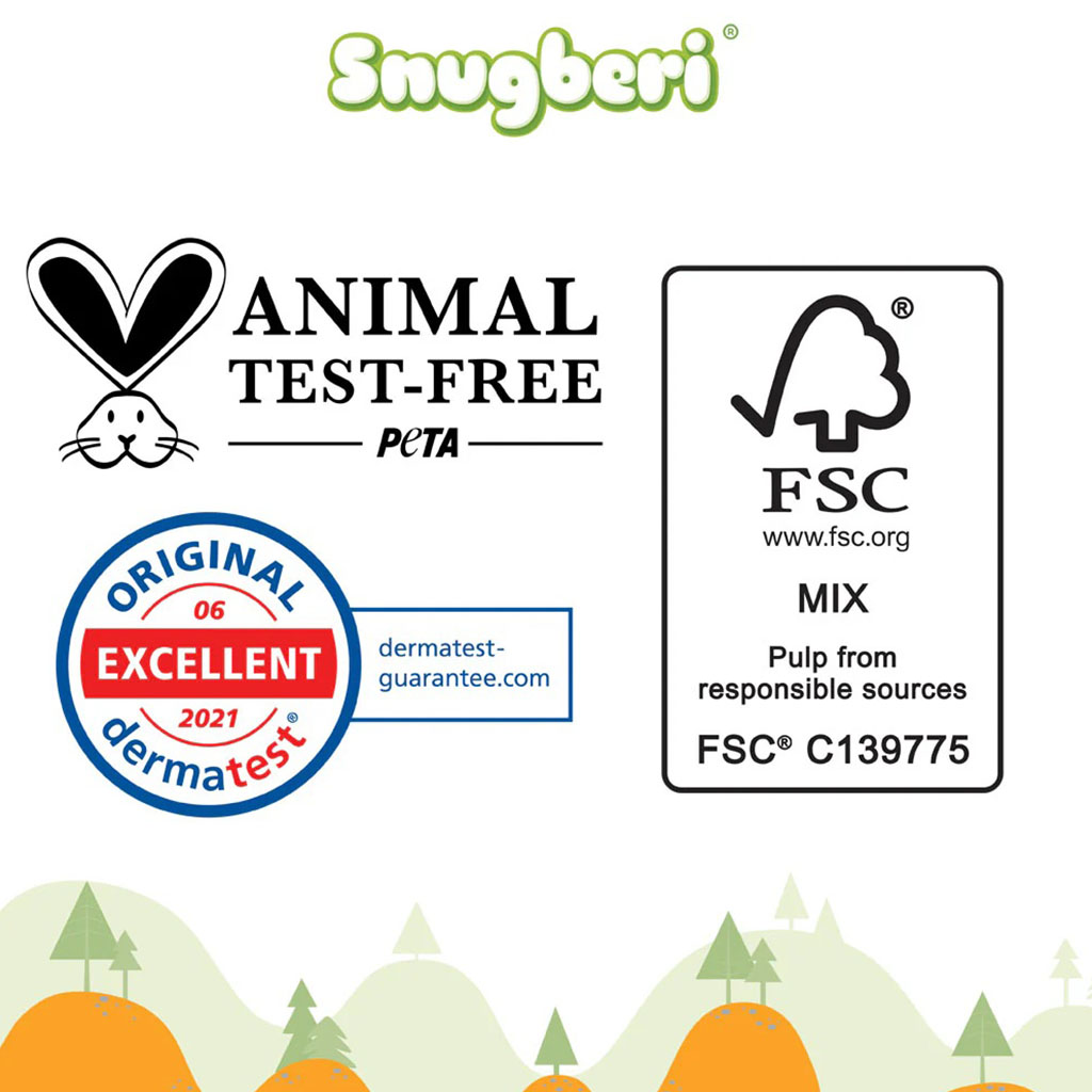 Snugberi Baby Diapers, Size 2, Small, 4-7Kg, MEGA PACK of 74’s