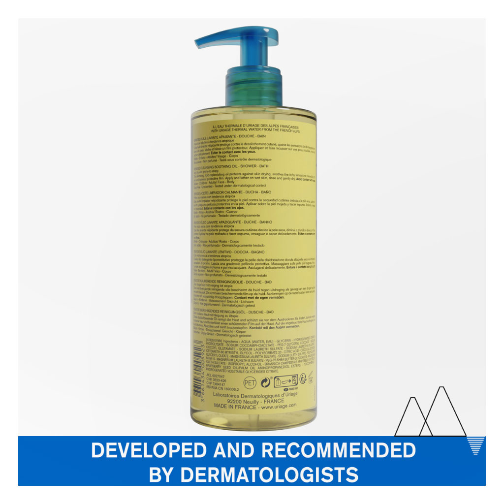 Uriage Xemose Cleansing Soothing Oil For Dry Skin 500ml