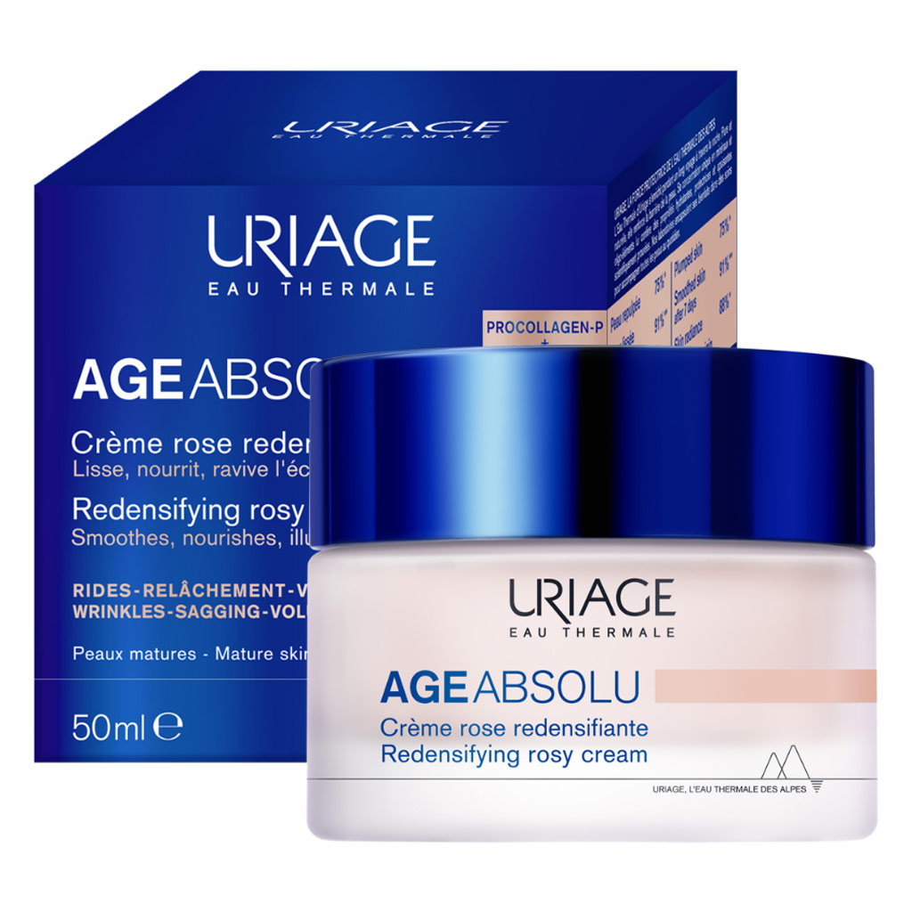 Uriage Age Absolu Redensifying Rosy Anti Aging Day Cream 50ml