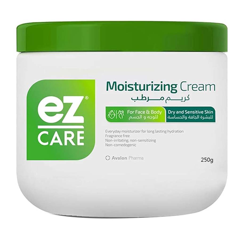 Avalon Ez Care Moisturizing Cream, Face & Body Moisturizer For Dry & Sensitive Skin 250g