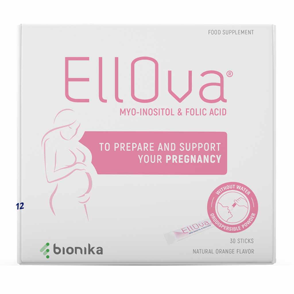 Bionika Ellova Myo-inositol & Folic Acid Orodispersible Powder 3g, Pack of 30’s