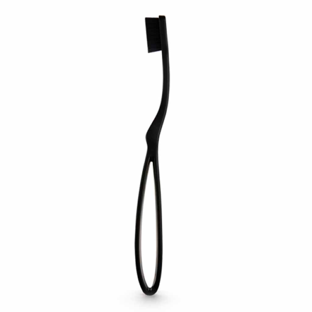 Intermed Ergonomic Medium Soft Toothbrush - Black