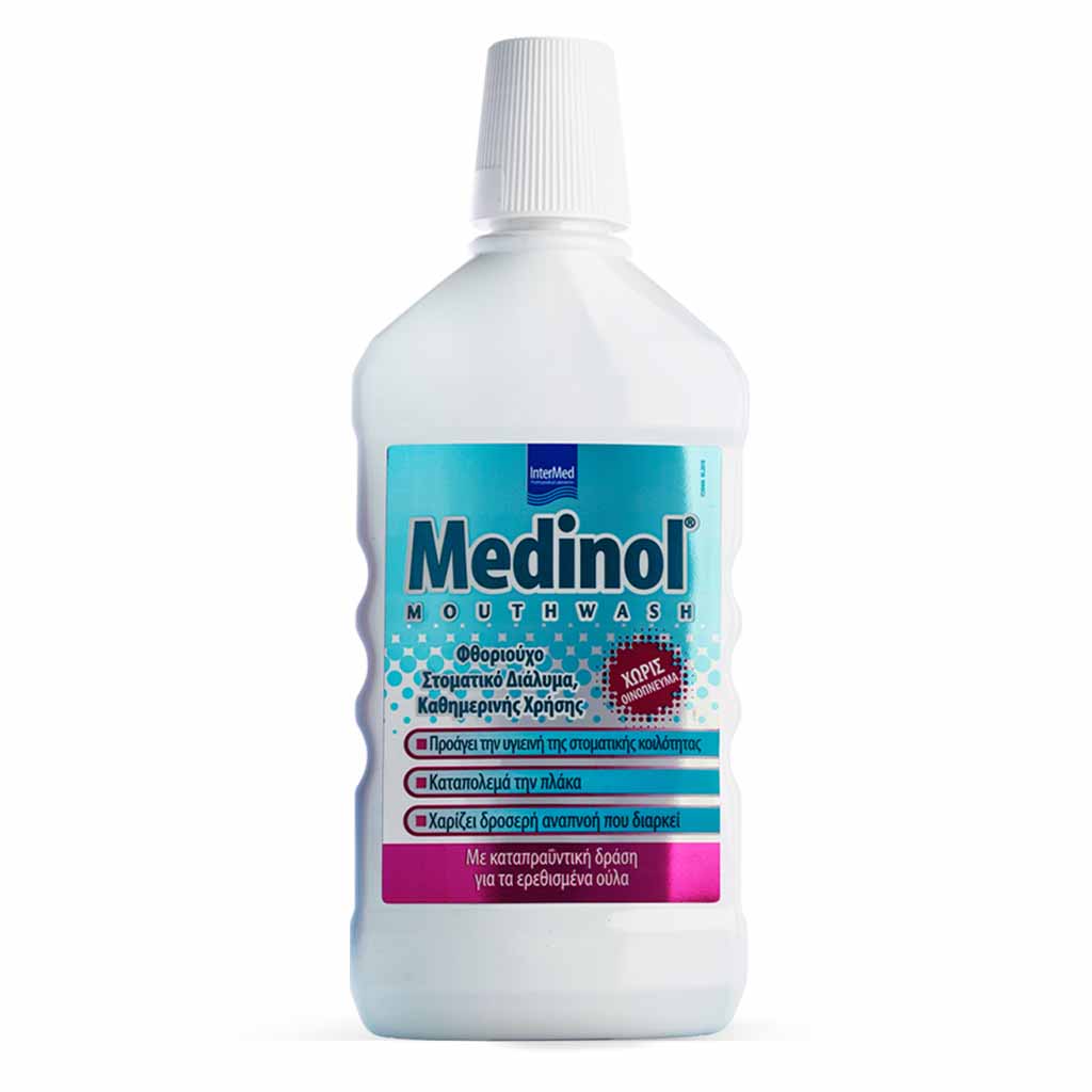 Intermed Medinol Fluoride Mouthwash 500ml