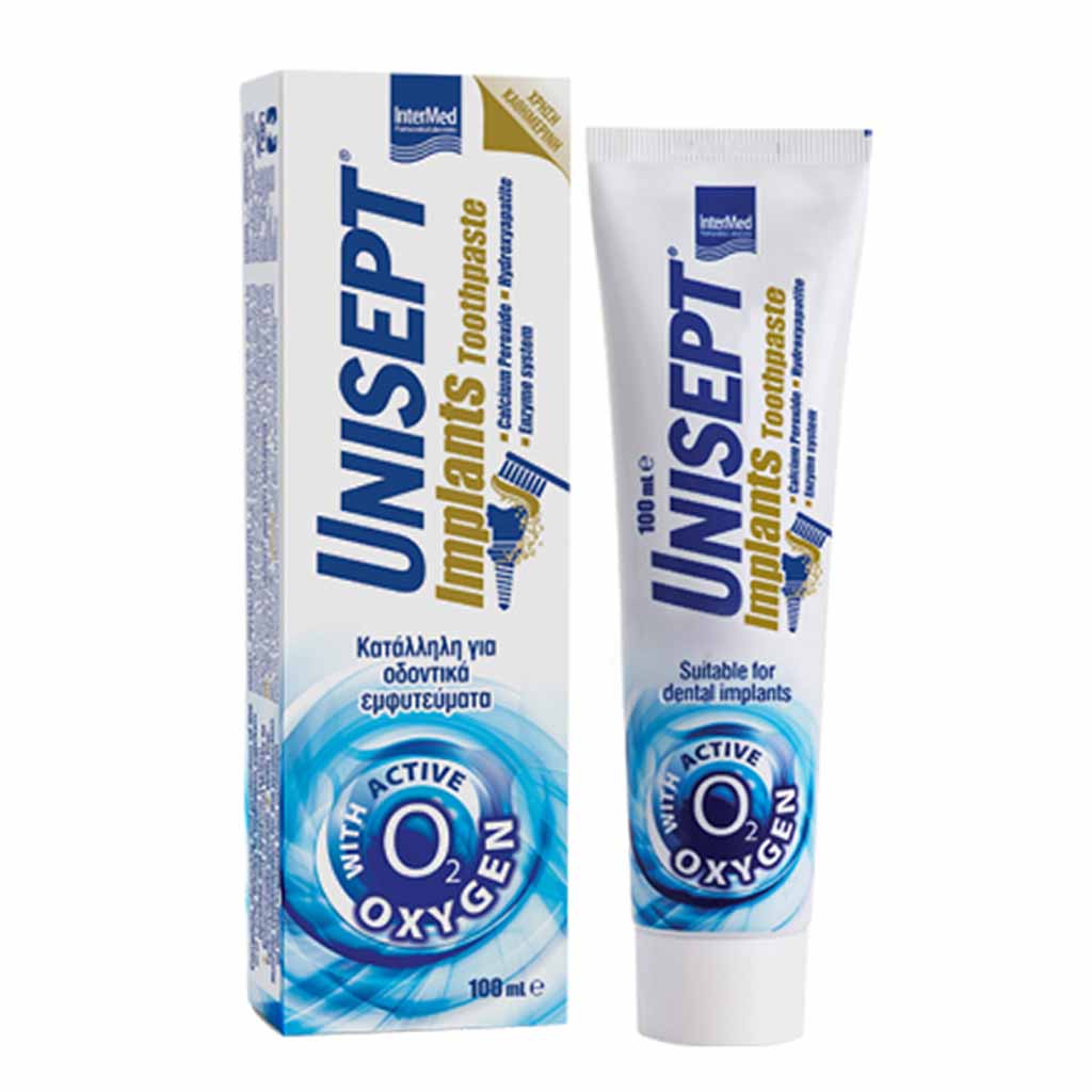Intermed Unisept Implants Toothpaste 100ml