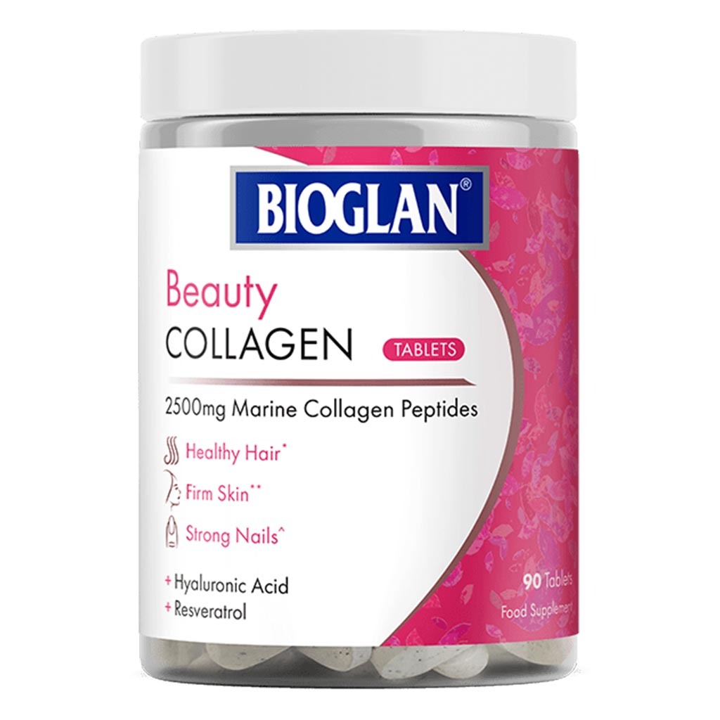 Bioglan Beauty Marine Collagen Supplement Tablets, Pack of 90's