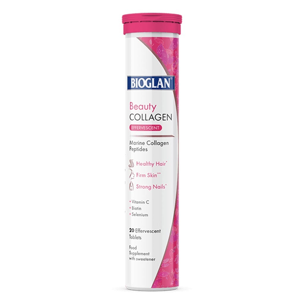 Bioglan Beauty Marine Collagen Effervescent Tablets, Pack of 20's