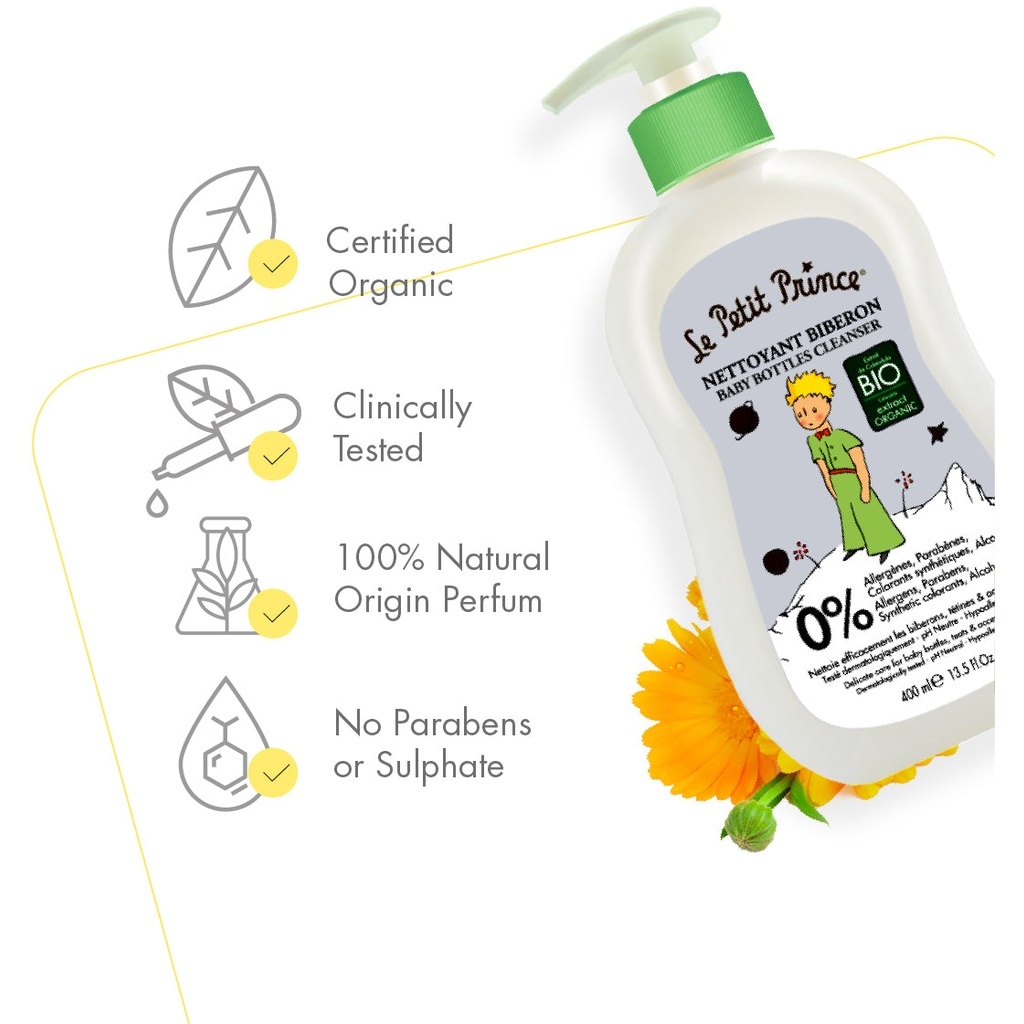 Le Petit Prince Baby Bottle Cleanser 400ml