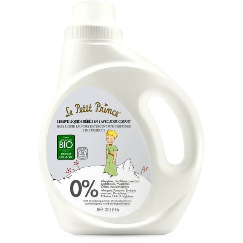 Le Petit Prince Baby 2 in 1 Liquid Detergent and Fabric Softener 1000ml