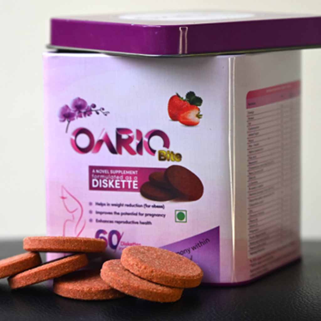 Siddhayu Oario Bite Women’s Supplement Diskettes, Pack of 60’s