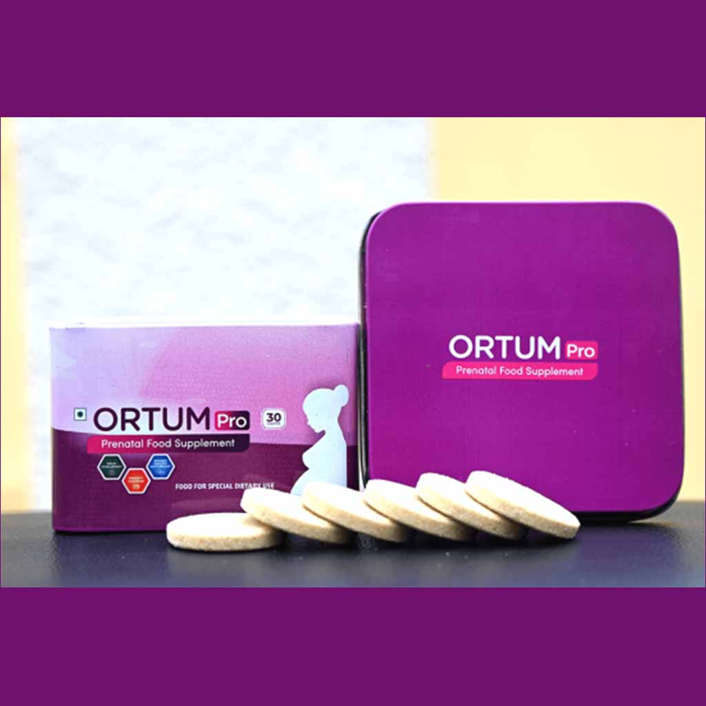 Siddhayu Ortum Pro Diskettes Prenatal Food Supplement, Pack of 30’s