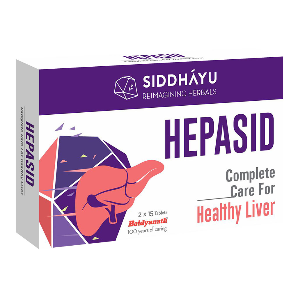 Siddhayu Hepasid Tablets For Liver Support, Pack of 30’s