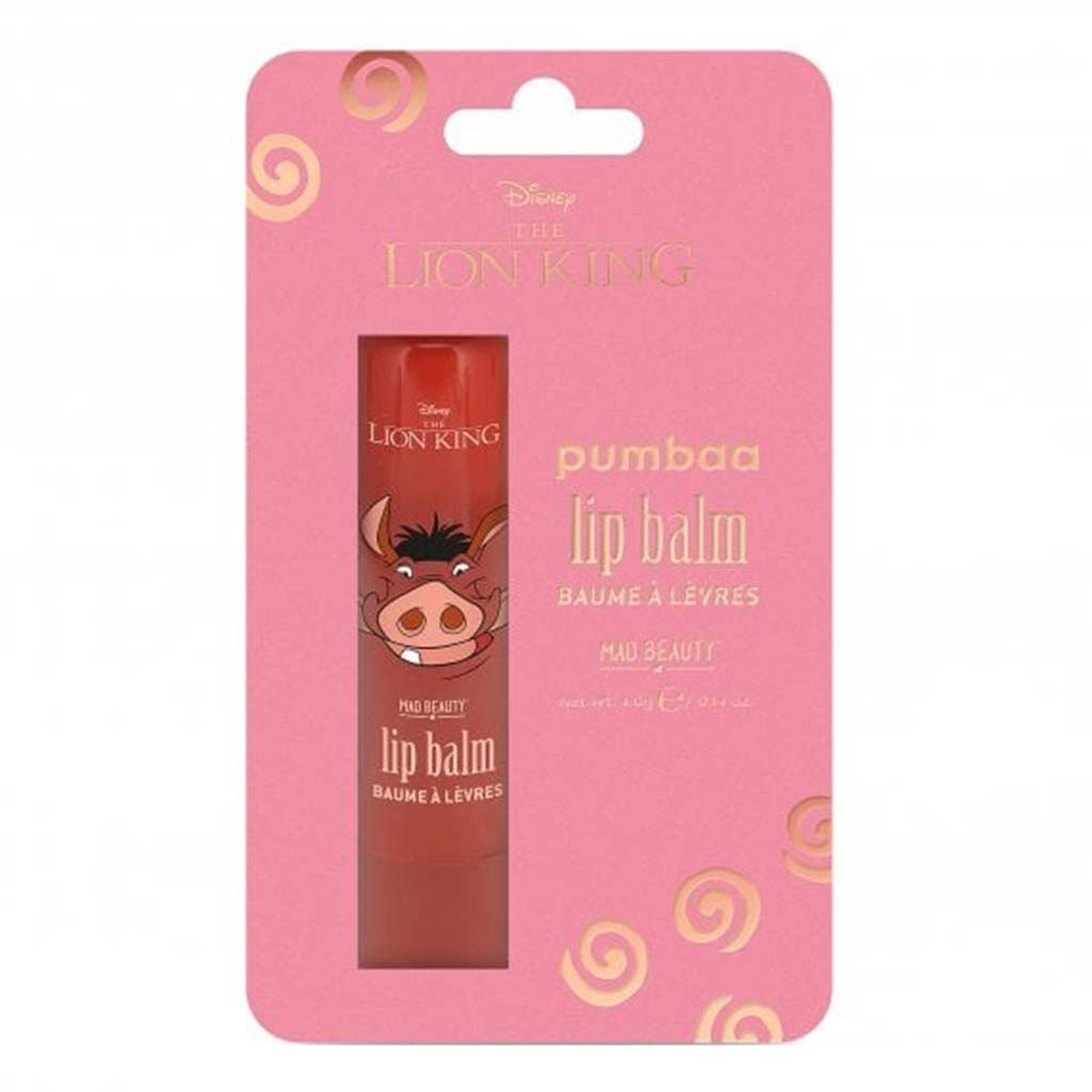 Mad Beauty Disney The Lion King Pumbaa Moisturizing Lip Balm 4g
