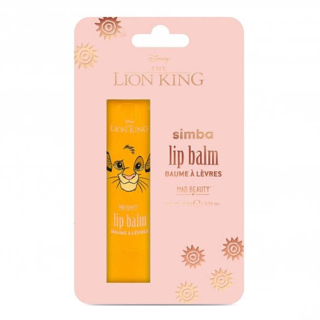 Mad Beauty Disney The Lion King Simba Moisturizing Lip Balm 4g